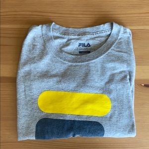 Fila x SoulCycle Grey T-Shirt Crop Top